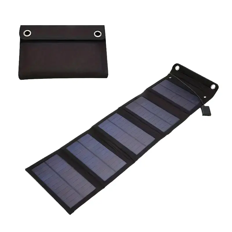 Foldable Portable Solar Panels Complete Solar System 12w Mini Home Power Solar System Solar Panel Set Flexible Solar Panels