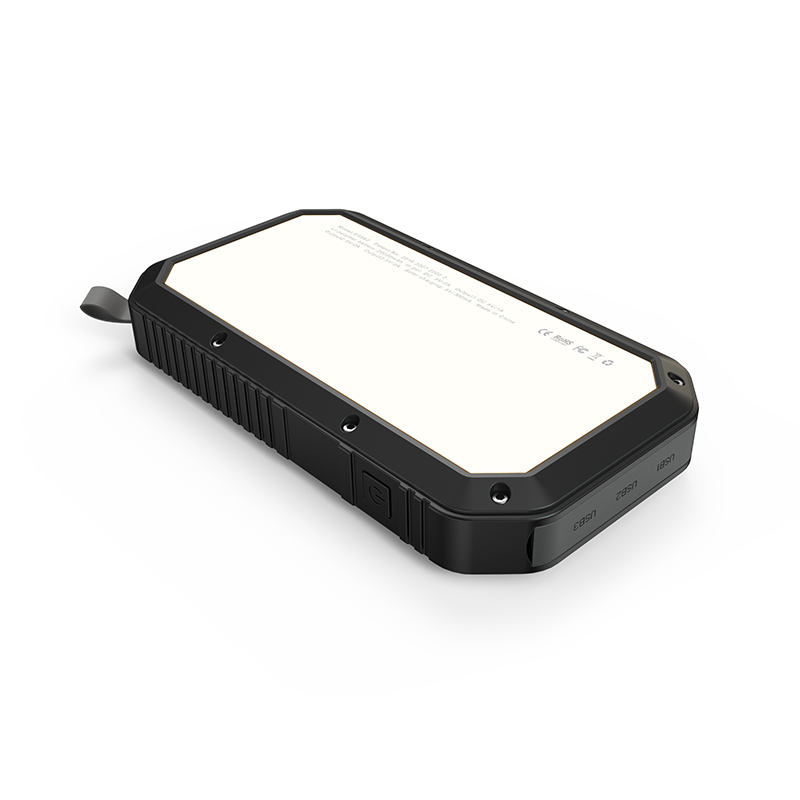 Portable Wireless Charger Solar-Powered Mobile Power Bank