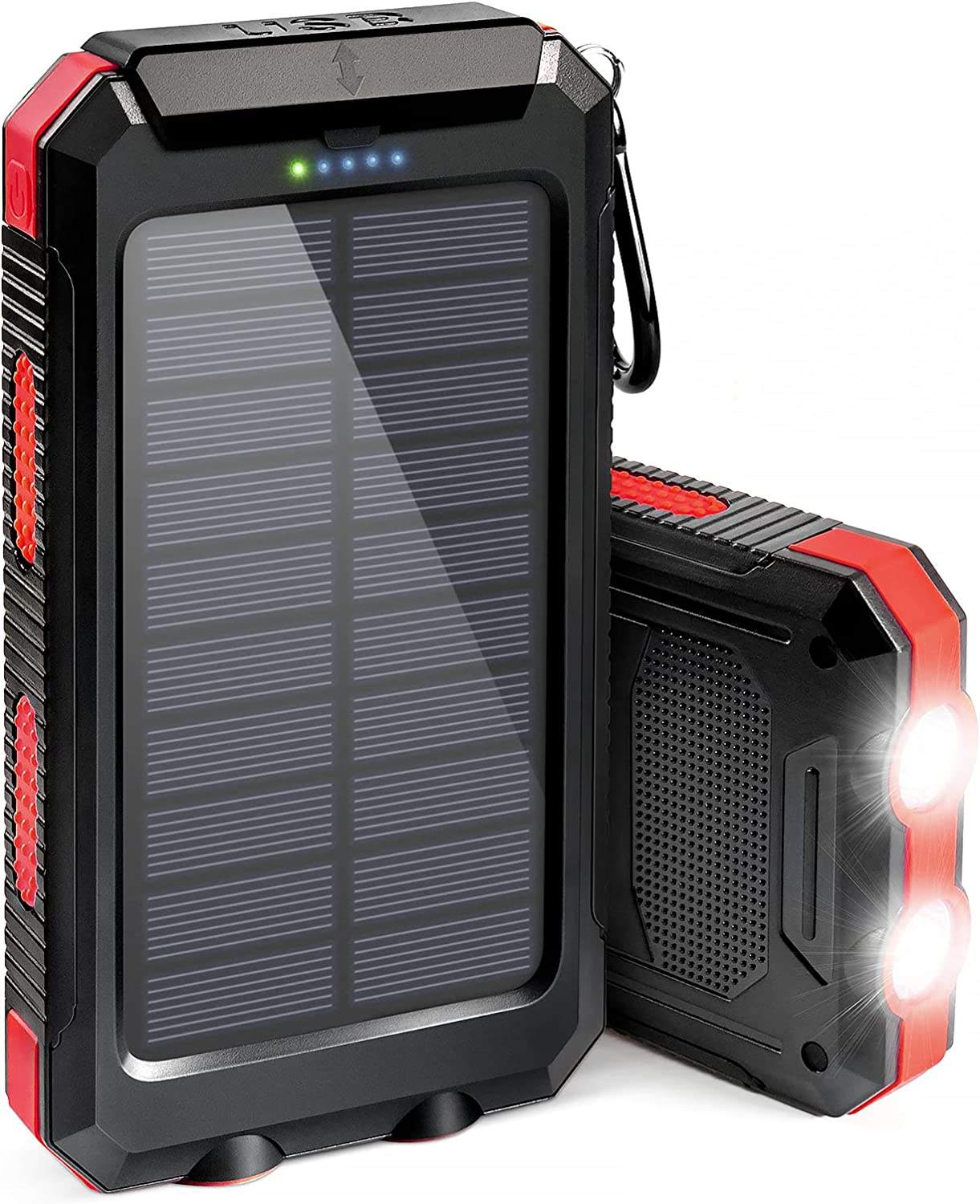 Custom Factory Fast Charging Dual USB Solar Power Bank 20000mAh Hot Sale Emergency Polymer Battery Solar Chargers