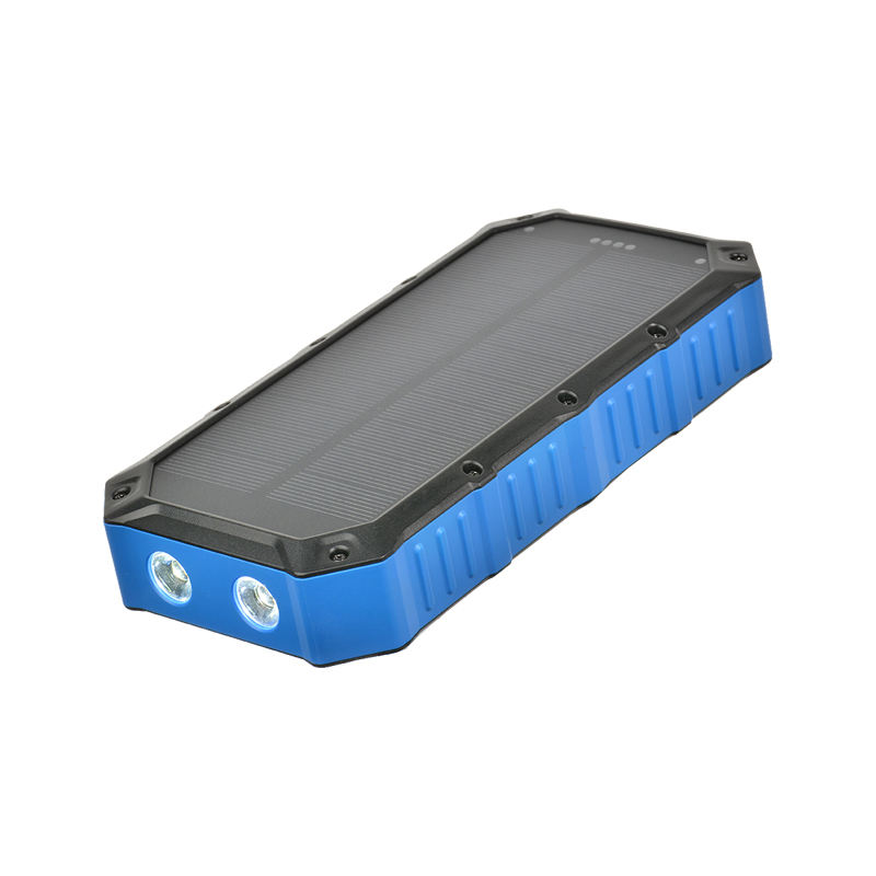 Portable Wireless Solar Charger Power Banks 20000mah 30000mah Triple Usb Solar Powerbank Good for Outdoor Use-quacoa