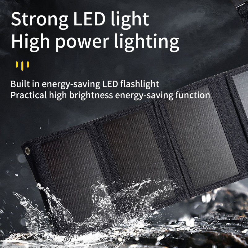 Foldable Portable Solar Panels Complete Solar System 12w Mini Home Power Solar System Solar Panel Set Flexible Solar Panels