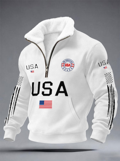 2026 World Cup-Men's USA Flag Sweatshirts