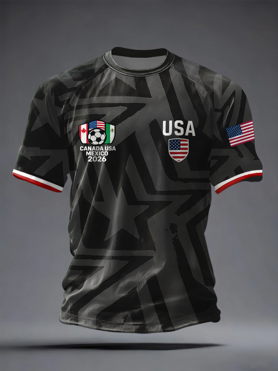 2026 World Cup-Men's USA Soccer Supporter Shirt