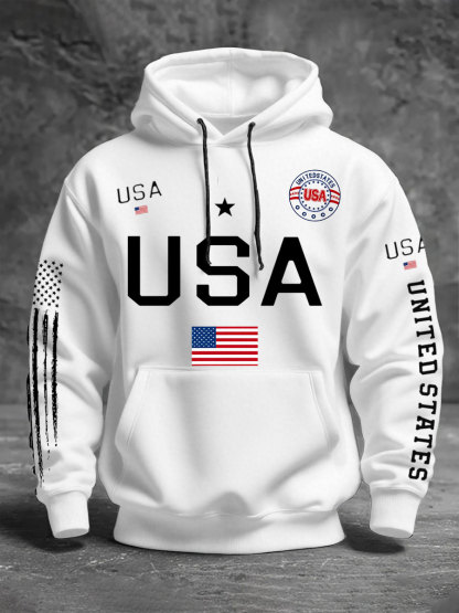 2026 World Cup-Men's USA Flag Hoodies