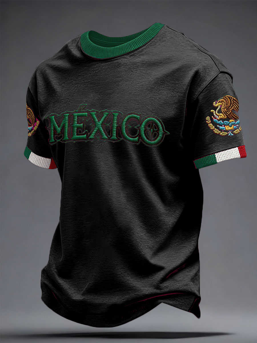 2026 World Cup-Unisex Mexico Football Lover Printed T-shirt