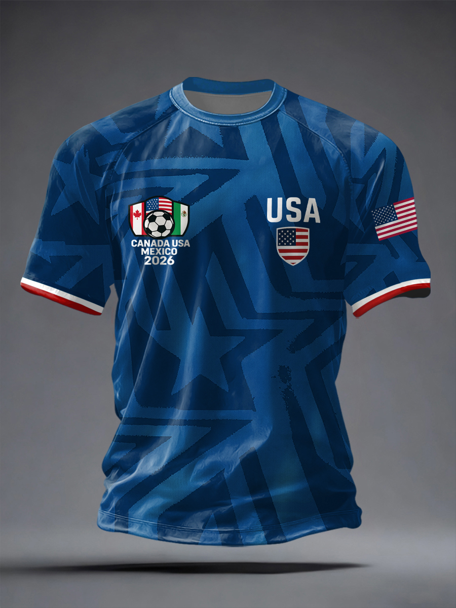 2026 World Cup-Men's USA Soccer Supporter Shirt