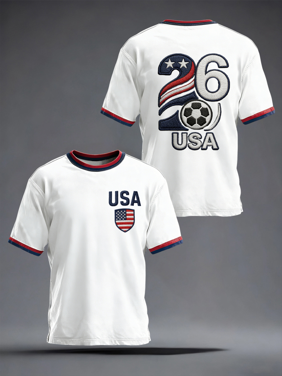 2026 World Cup-Men's USA Soccer Supporter T-Shirt