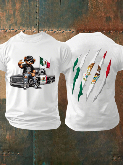 2026 World Cup-Men's Mexican Bear T-Shirts