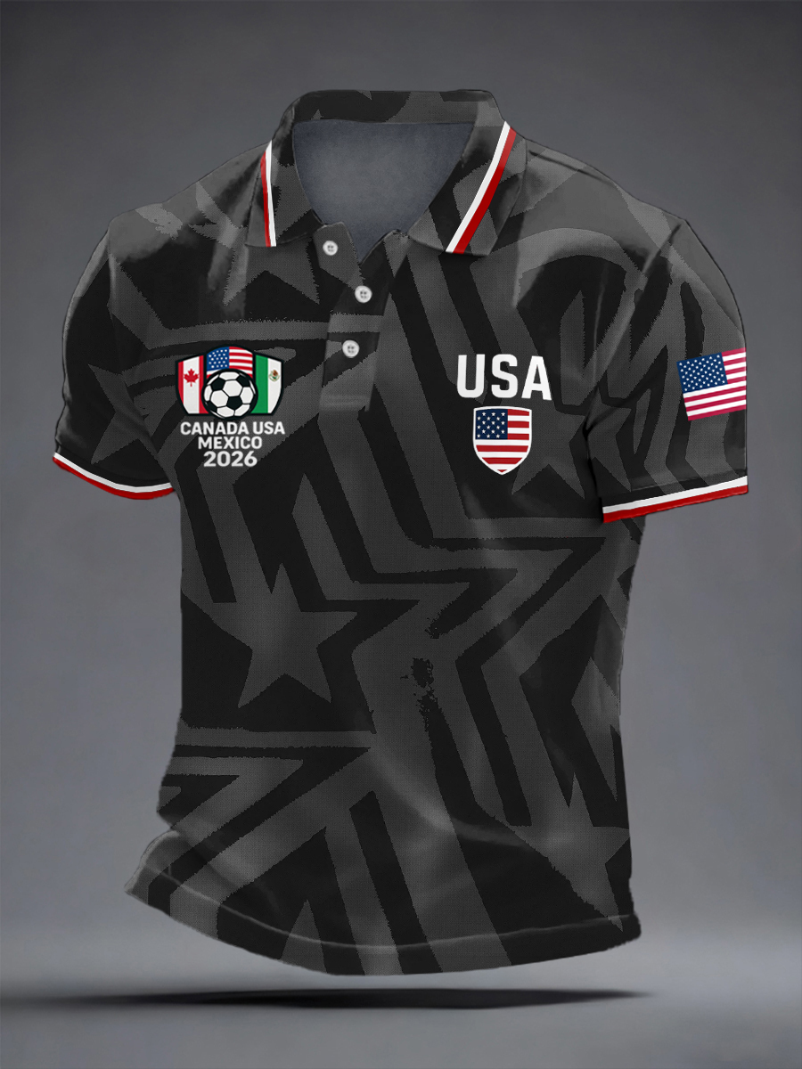 2026 World Cup-Men's USA Soccer Supporter Shirt