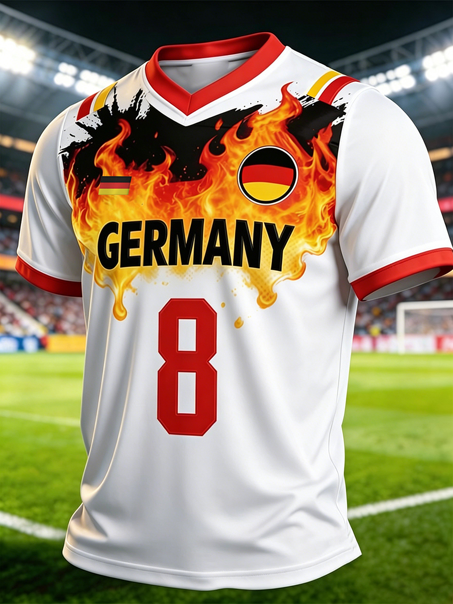 2026 World Cup-Men's Germany Football Fan Jersey