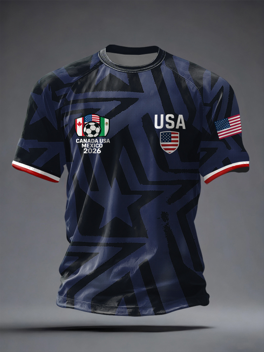 2026 World Cup-Men's USA Soccer Supporter Shirt
