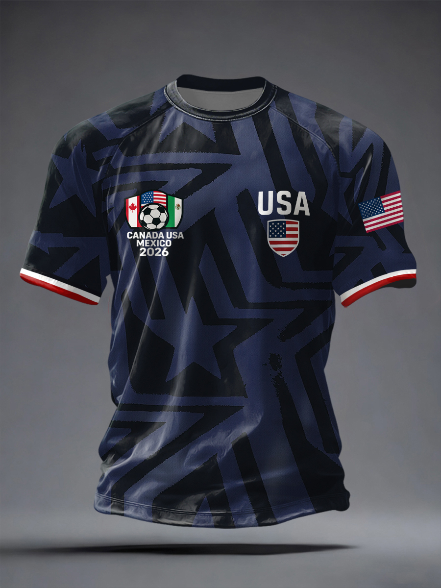2026 World Cup-Men's USA Soccer Supporter Shirt