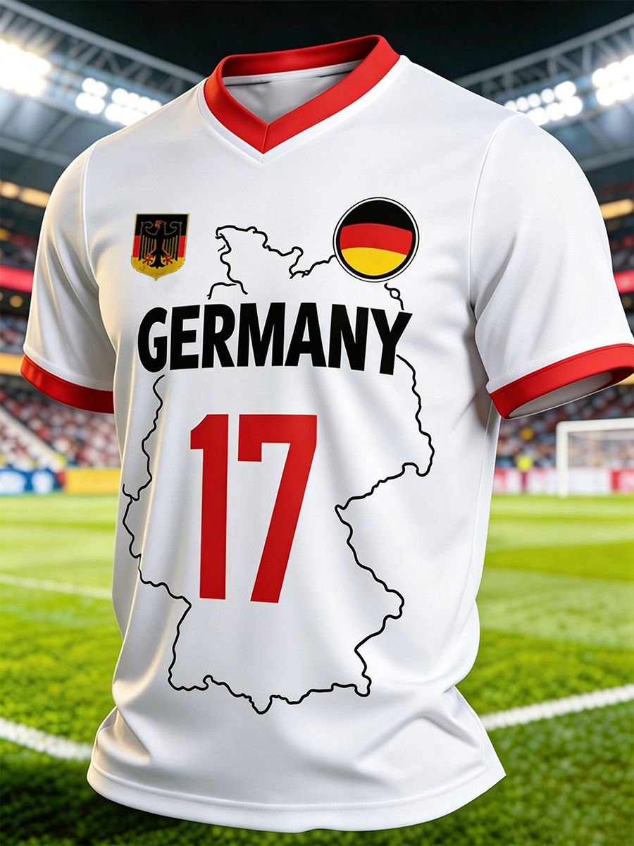 2026 World Cup-Men's Germany Football Fan Jersey