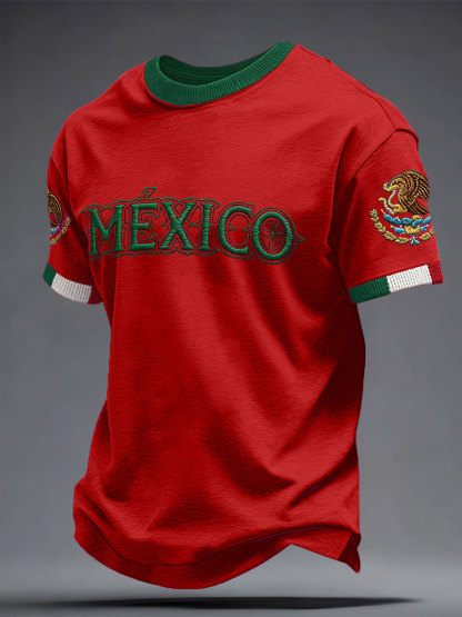 2026 World Cup-Unisex Mexico Football Lover Printed T-shirt