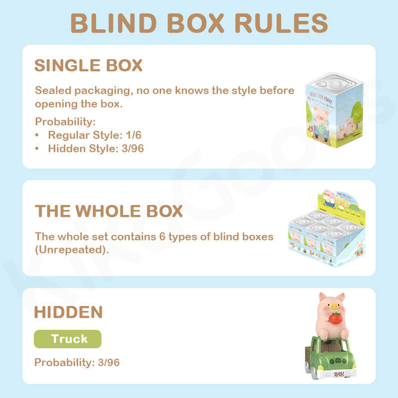 Lulu The Piggy My Sweet Farm Garden Blind Box