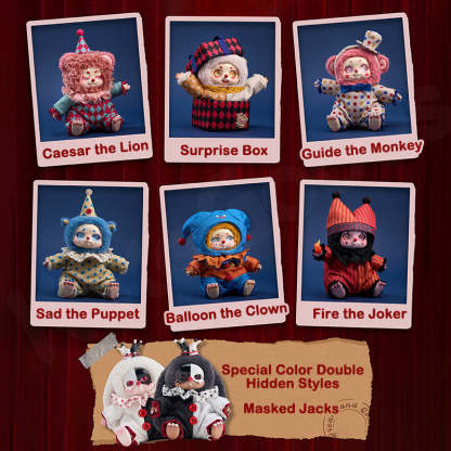 Cino's Dreamland Circus Series Plush Blind Box