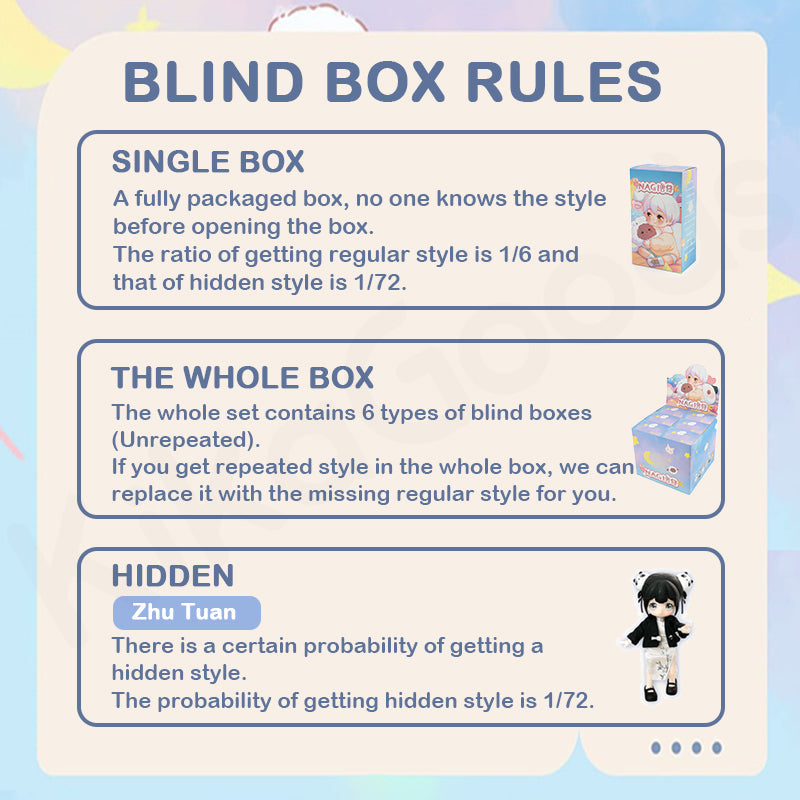 Nagi Cub Kindergarten Series Action Figure Blind Box