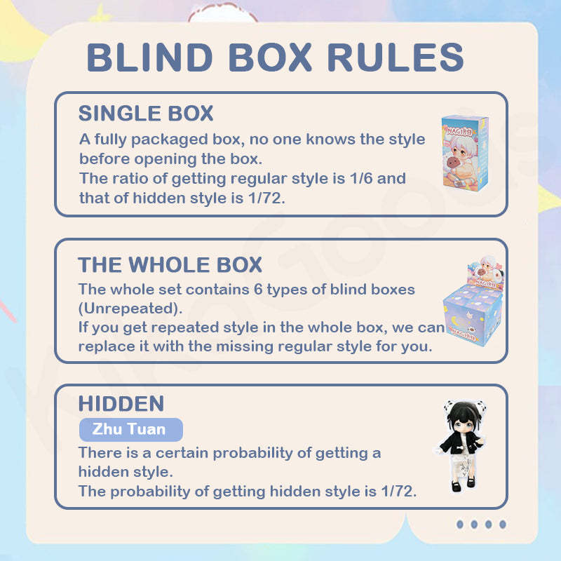 Nagi Cub Kindergarten Series Action Figure Blind Box