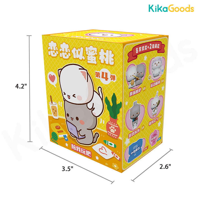 Mitao Cat Love Like Peach Season 4 Blind Box