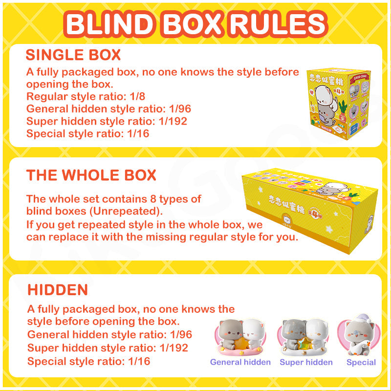 Mitao Cat Love Like Peach Season 4 Blind Box