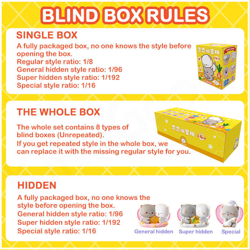 Mitao Cat Love Like Peach Season 4 Blind Box