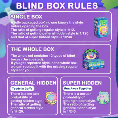 ShinWoo Ghost Bear Baddy Bear Town Series Blind Box