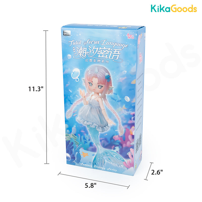 Antu Tidal Secret Language Mermaid Series Action Figure BJD Blind Box