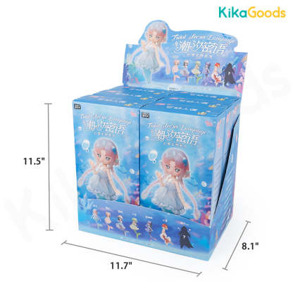 Antu Tidal Secret Language Mermaid Series Action Figure BJD Blind Box