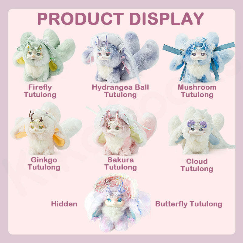 Tutulong Fantasy Forest Tea Party Series Plush Blind Box