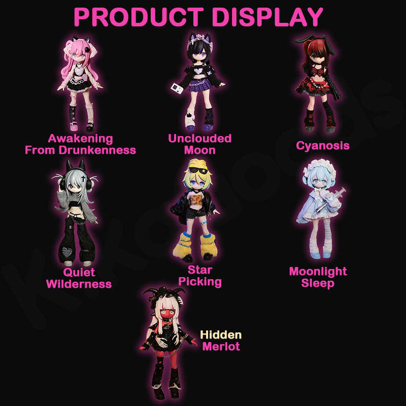 Ten Thousand Escape Plans Series Action Figure BJD Blind Box