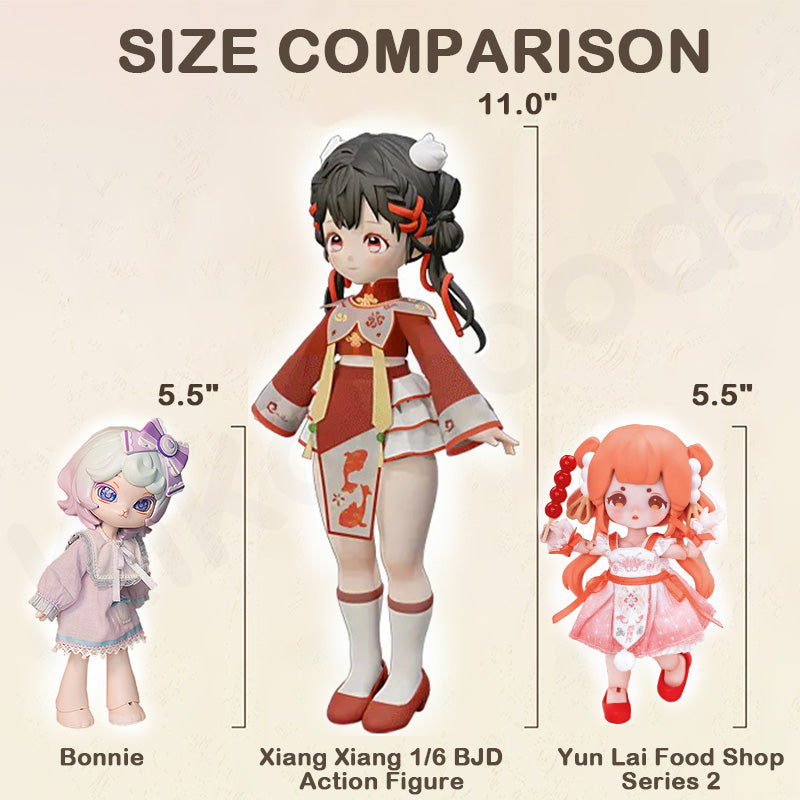 Xiang Xiang Chinese Traditional Festival Series 1/6 BJD Action Figure Blind Box