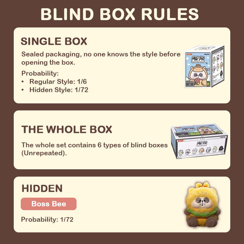 MR.PA Animal Co., Ltd Plush Blind Box