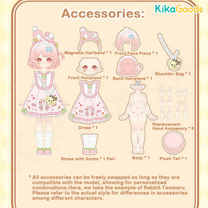 Minty Fantasy Forest Series Action Figure BJD Blind Box