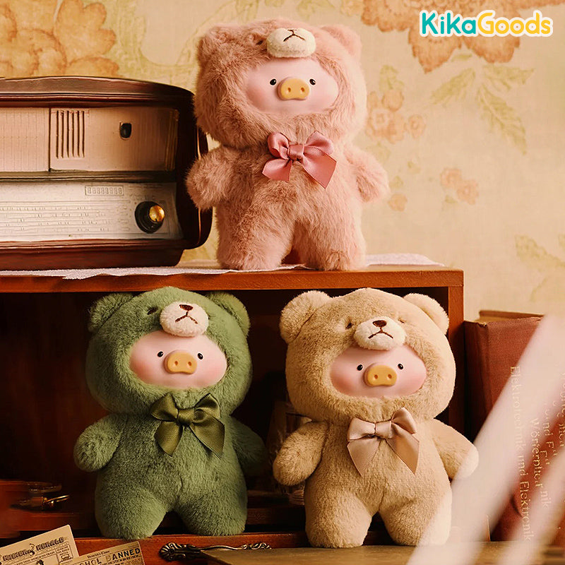 Lulu The Piggy Vintage Teddy Shop Vinyl Face Plush Pendant Blind Box