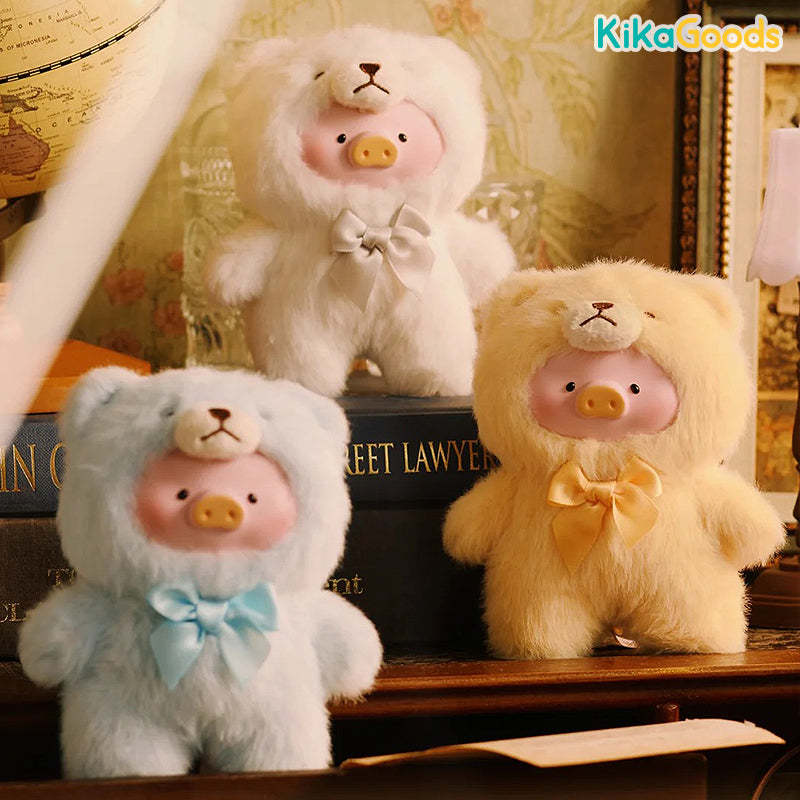 Lulu The Piggy Vintage Teddy Shop Vinyl Face Plush Pendant Blind Box