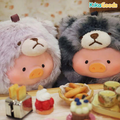 Lulu The Piggy Vintage Teddy Shop Vinyl Face Plush Pendant Blind Box