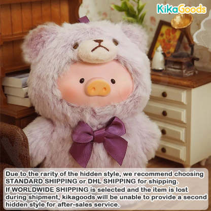 Lulu The Piggy Vintage Teddy Shop Vinyl Face Plush Pendant Blind Box