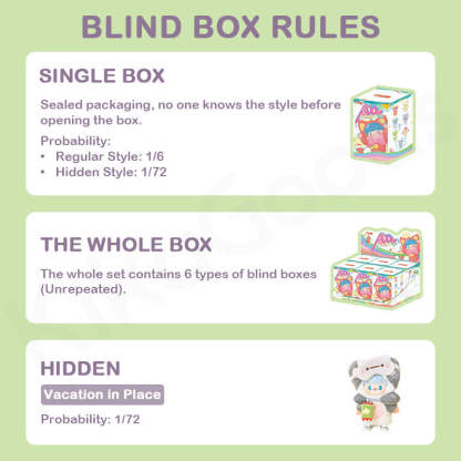 Adou's Colorful Life Series Plush Blind Box