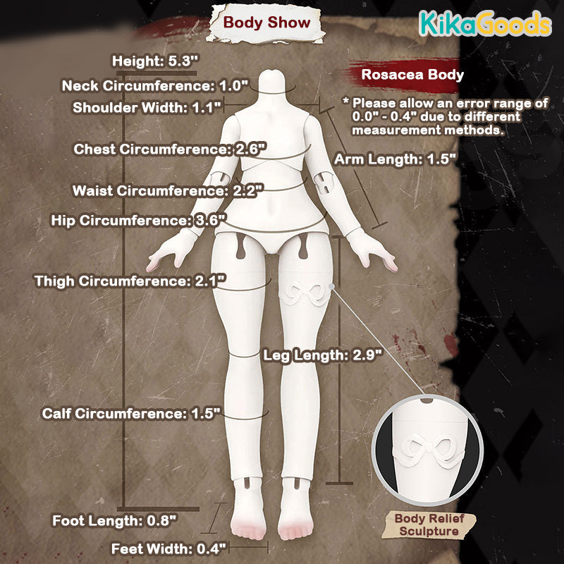 Nyssa Bizarre Nightmare Series 1/12 Action Figure BJD Blind Box