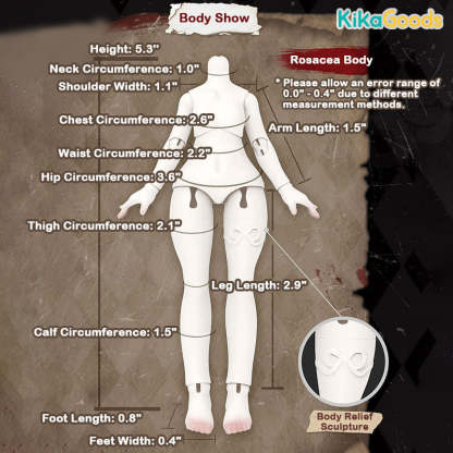 Nyssa Bizarre Nightmare Series 1/12 Action Figure BJD Blind Box