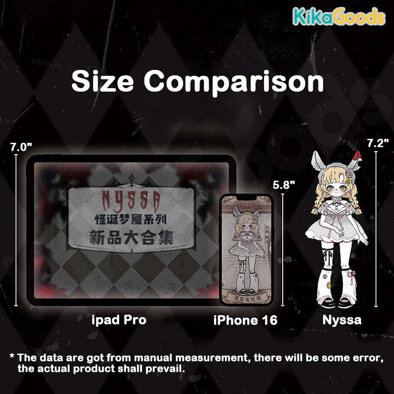 Nyssa Bizarre Nightmare Series 1/12 Action Figure BJD Blind Box