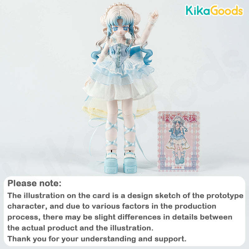 BonBonPocket Fashionable Cute Girls Series Action Figure Special 1/6 BJD Blind Box