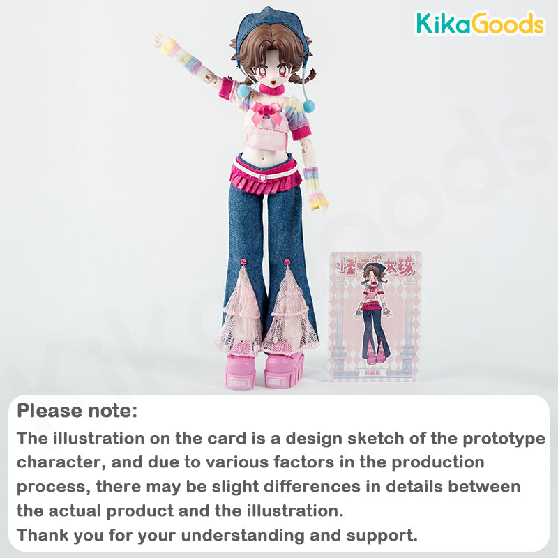 BonBonPocket Fashionable Cute Girls Series Action Figure Special 1/6 BJD Blind Box