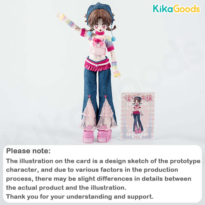 BonBonPocket Fashionable Cute Girls Series Action Figure Special 1/6 BJD Blind Box