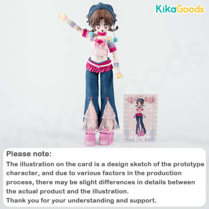BonBonPocket Fashionable Cute Girls Series Action Figure Special 1/6 BJD Blind Box