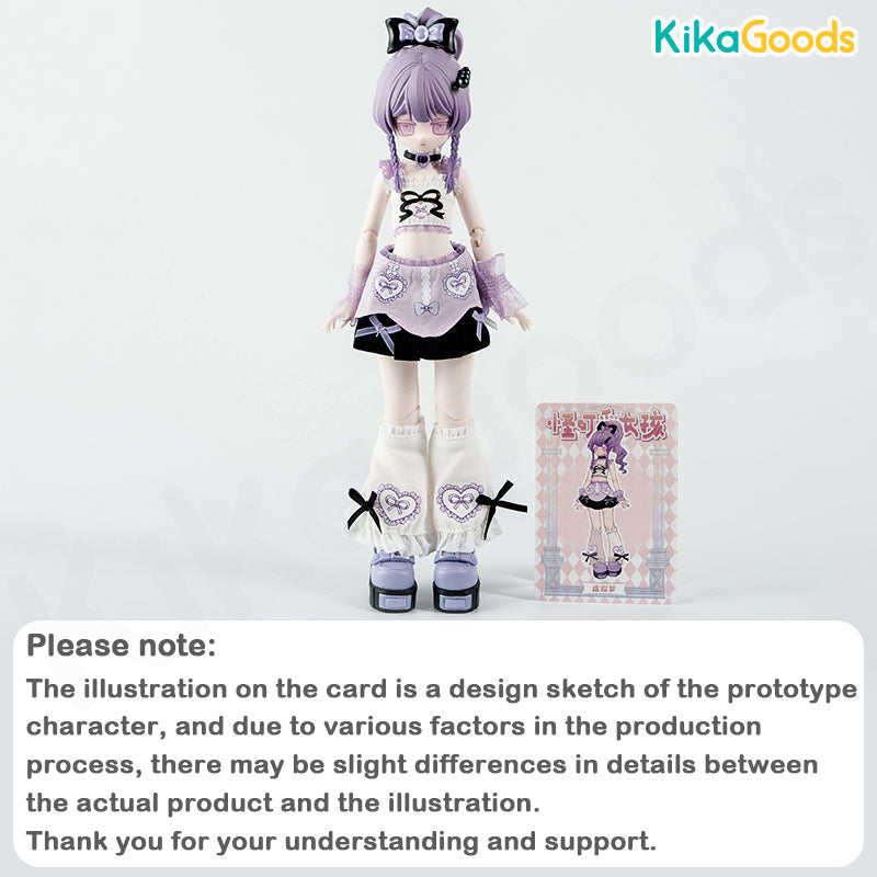 BonBonPocket Fashionable Cute Girls Series Action Figure Special 1/6 BJD Blind Box