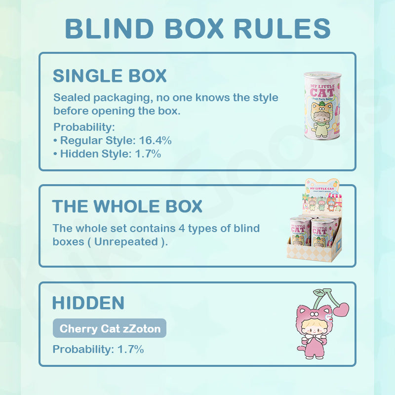 zZoton Fruit Party Series Plush Blind Box