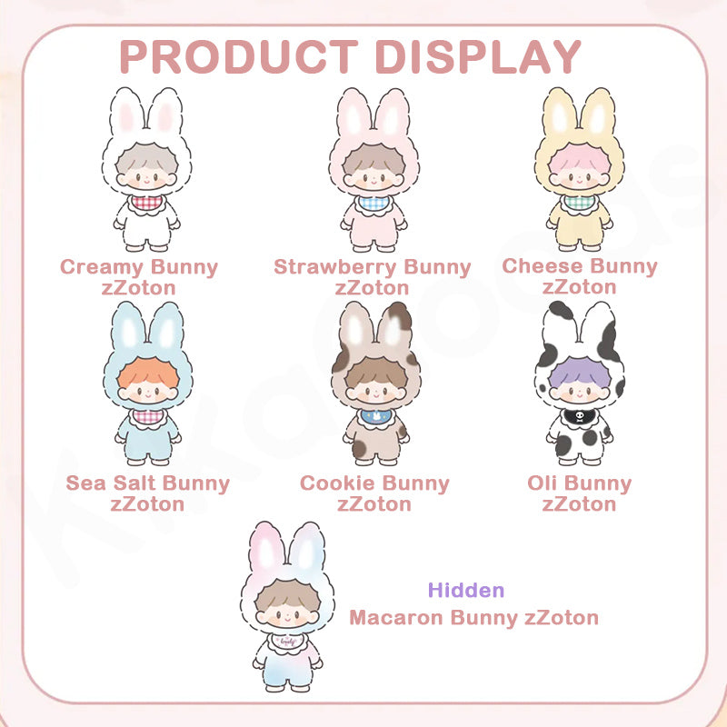zZoton Delicious Bunny Series Plush Blind Box