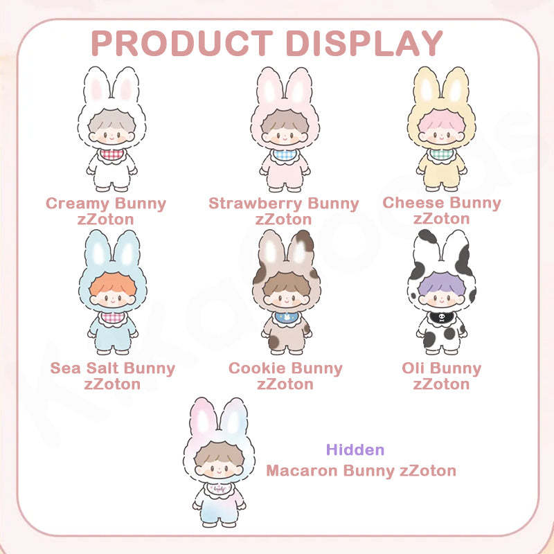 zZoton Delicious Bunny Series Plush Blind Box