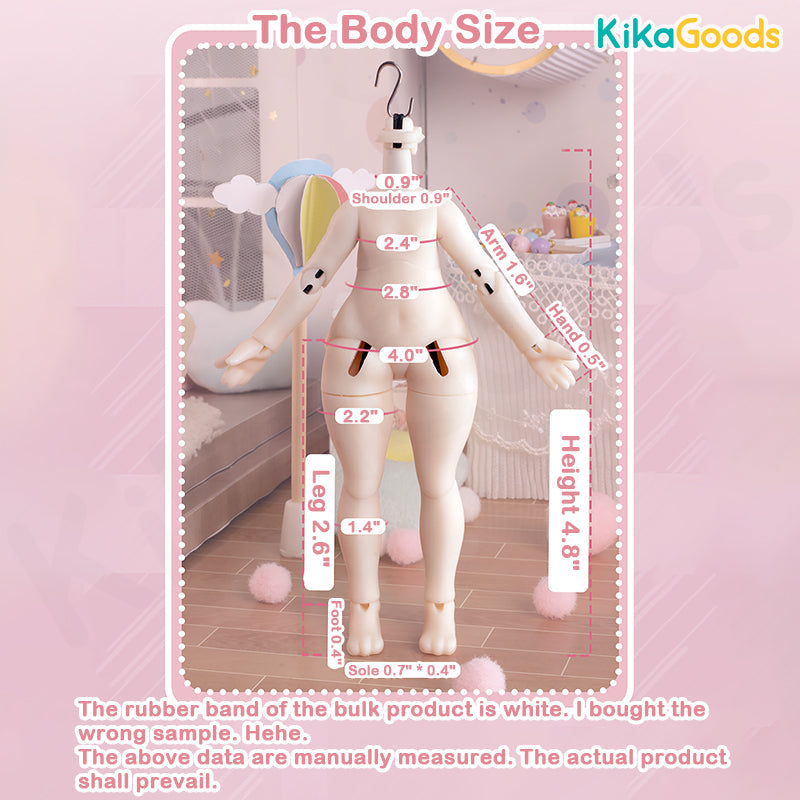 Moon Jumping Time Bunny Series 1/12 Action Figure BJD Blind Box
